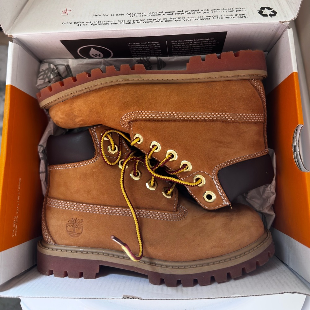 Kids 12c Timberland Boots.